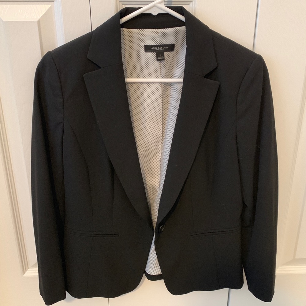 Black blazer